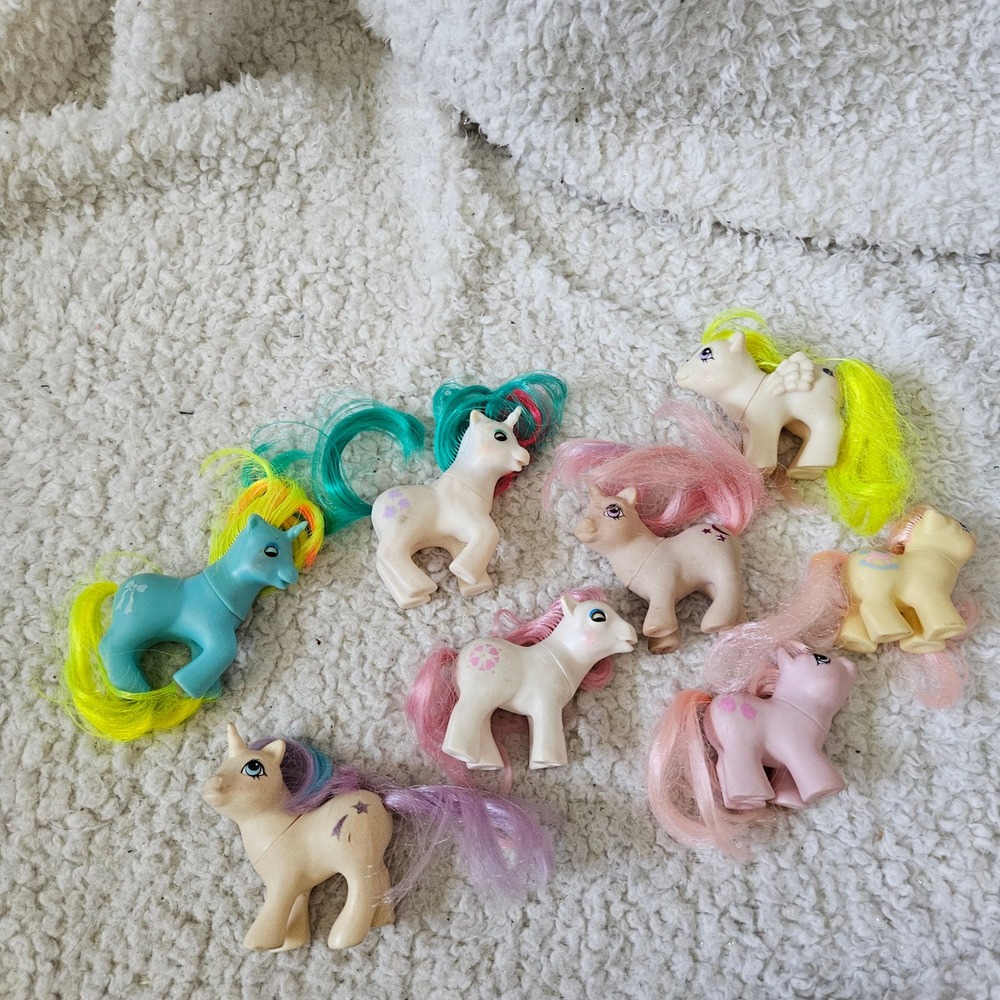 My Little Pony G1 Baby Pony TLC Lot of 8